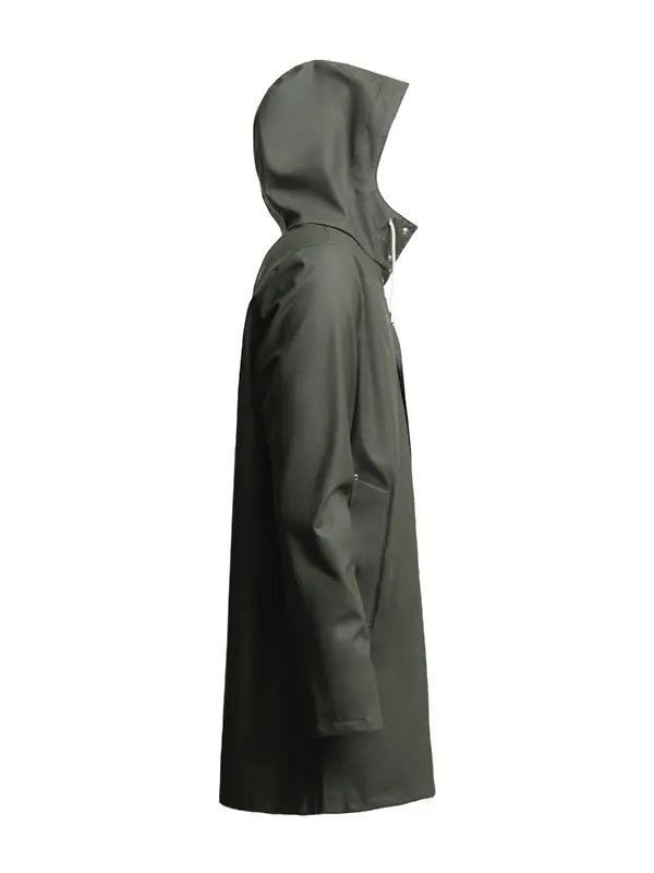 Stutterheim Stockholm Lightweight Raincoat - Green Image 3