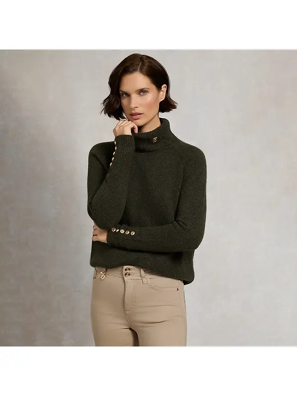 Holland Cooper Women's Tori Knit - Forest Green Image 3