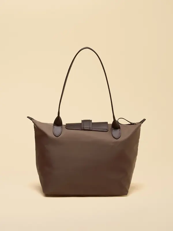 Joules Women's Edie Zip Top Shopper Bag - Mocha Brown Image 4