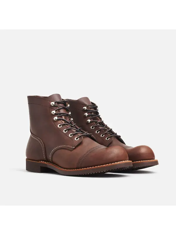 Red Wing Iron Ranger 6" Boot Harness Leather - Amber - Style 8111 Image 2