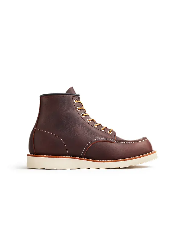 Red Wing Classic Moc Toe 6" Boot Oil-Slick Leather - Briar - Style 8138 Image 1