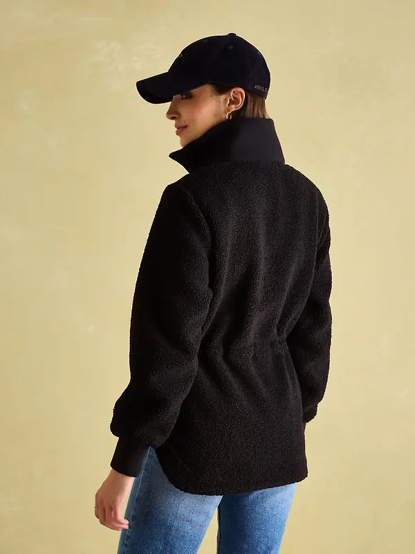 Joules Women's Thurleston Quarter Zip Fleece - Black Image 14