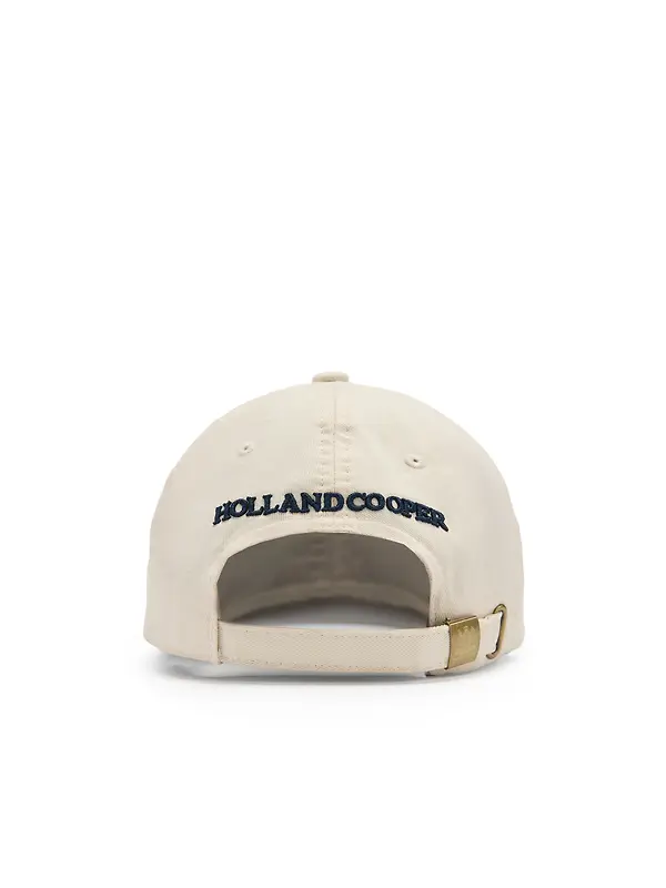 Holland Cooper Women's Monogram Cap - Ecru Image 3