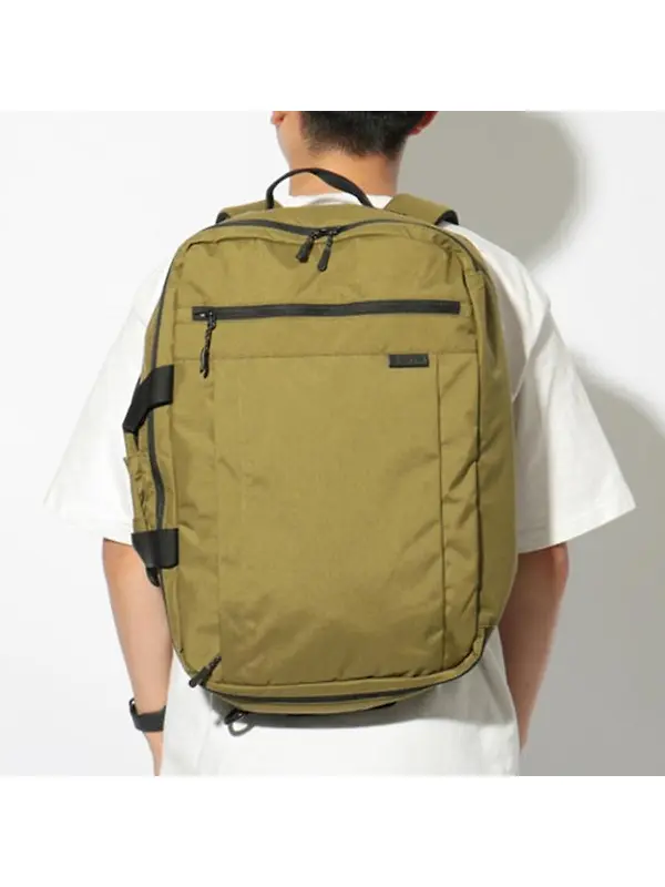 Snow Peak Everyday 3-Way Business Bag - Brown Image 2