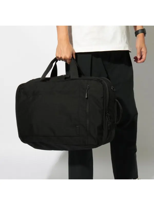 Snow Peak Everyday 3-Way Business Bag - Brown Image 4