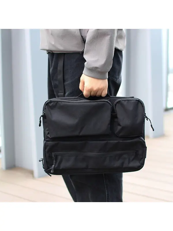 Snow Peak Everyday Use Laptop Case - Black Image 2