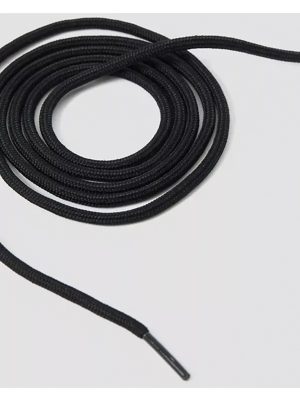 Dr Martens 140cm Round Shoe Laces (8-10 Eye) - Black Image 3
