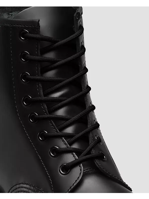 Dr Martens 140cm Round Shoe Laces (8-10 Eye) - Black Image 4