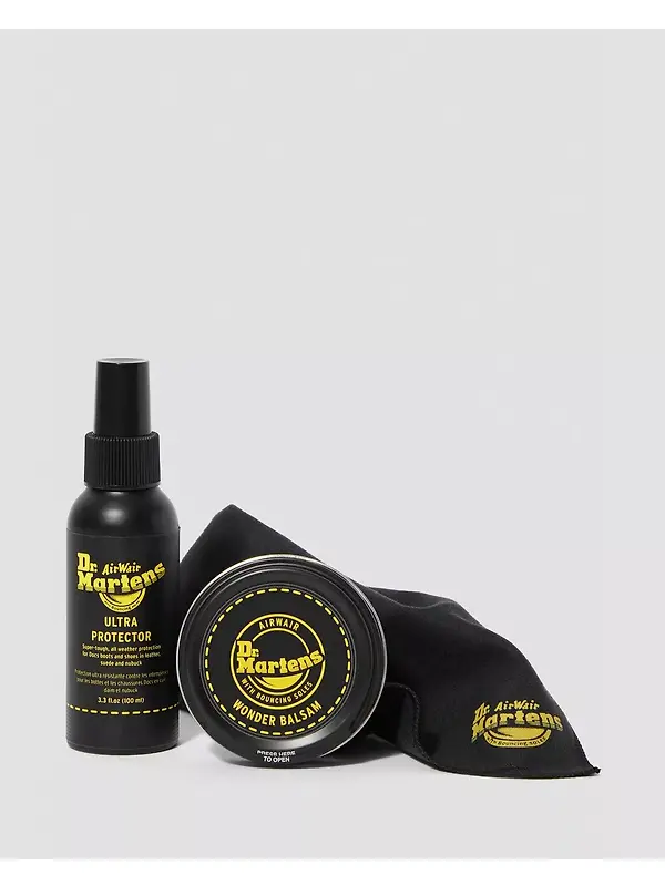 Dr. Martens Protect Shoe Care Kit - Black Image 2