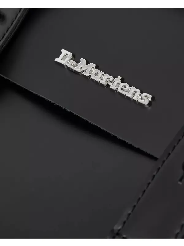 Dr Martens Kiev Smooth Leather Laptop Backpack - Black Image 5