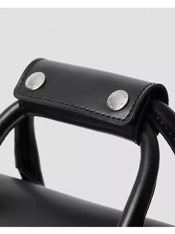 Dr Martens Kiev Smooth Leather Laptop Backpack - Black Image 9
