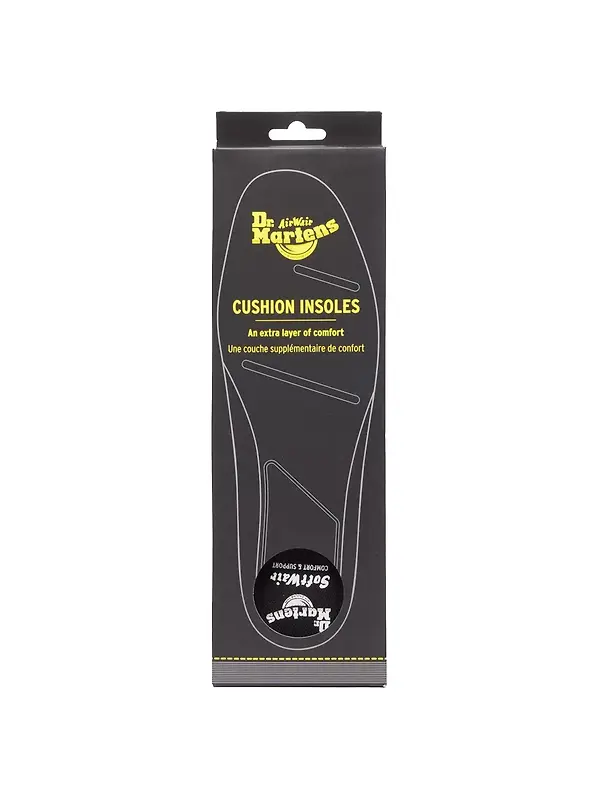 Dr Martens Unisex Cushion Shoe Insoles - Black Image 1
