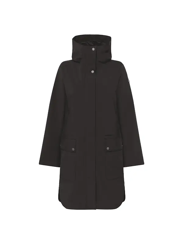 Didriksons Women's Adria Waterproof Parka - Black Image 1