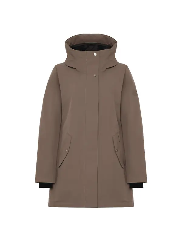 Didriksons Women's Alana Waterproof Parka - Mocha Brown Image 1