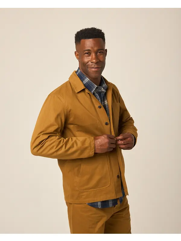 Peregrine Men's Mylo Work Jacket - Golden Brown Image 2