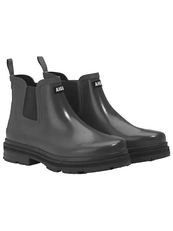 Aigle Men's Soft Rain 2 Hybrid Ankle Boots - Black Image 2