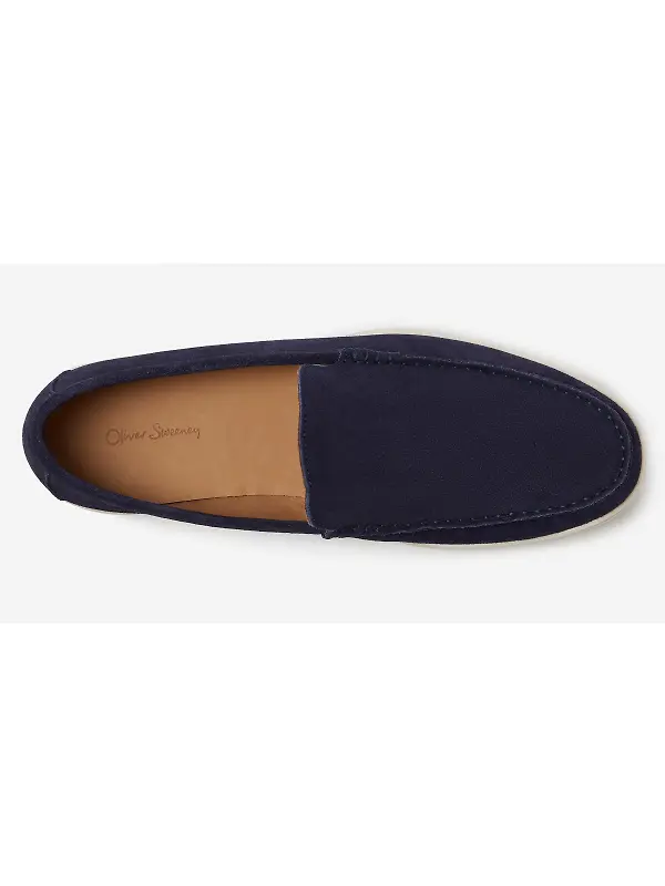 Oliver Sweeney Men's Alicante Suede Moccasin Loafer - Midnight Navy Image 2