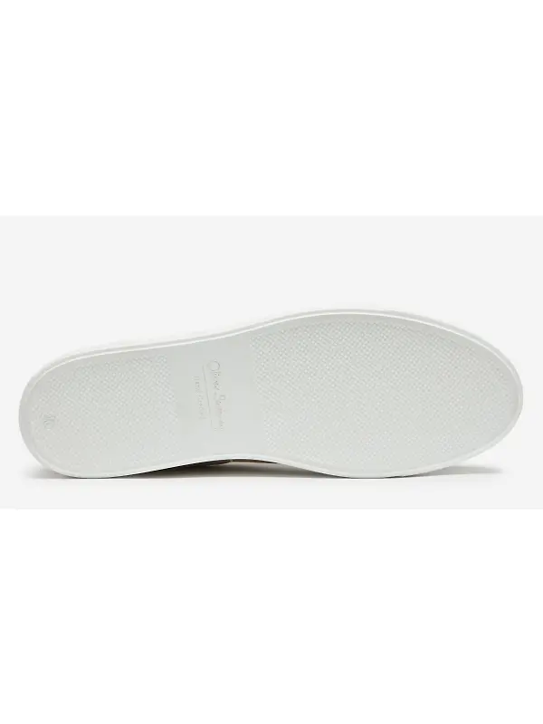 Oliver Sweeney Men's Almada Leather Trainers - Off White Image 6