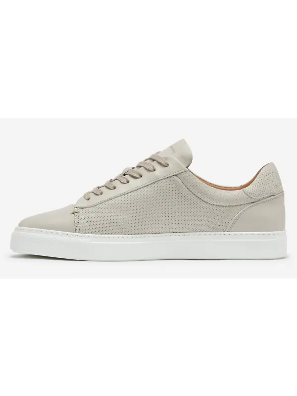 Oliver Sweeney Men's Almada Leather Trainers - Off White Image 7