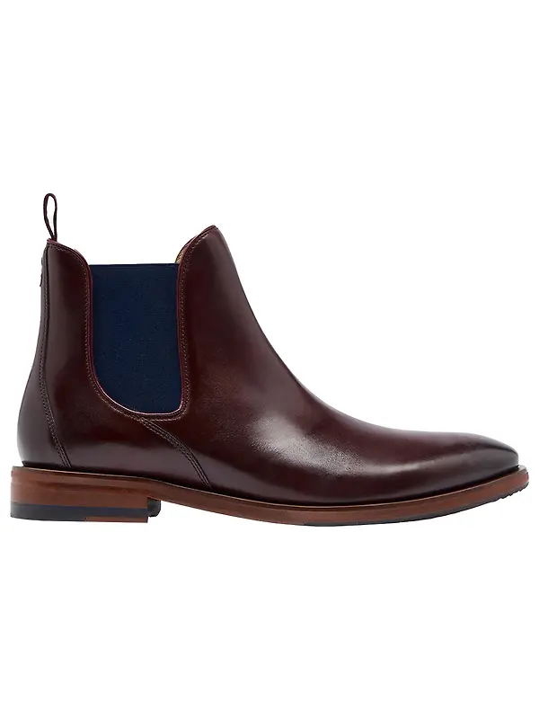 Oliver Sweeney Men's Andante Calf Leather Chelsea Boots - Burgundy Image 1