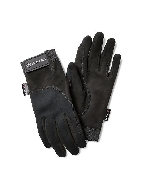 Ariat Insulated Tek Grip Gloves - Black Product Image