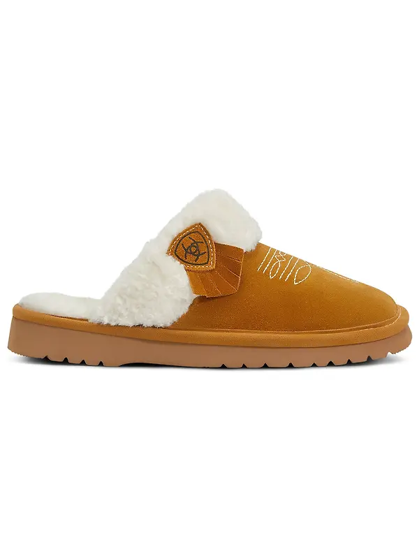 Ariat Women's Jackie Square Toe Slippers - Chestnut Image 1