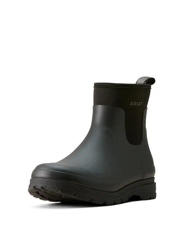 Ariat Men's Kelmarsh Shortie Rubber Boots - Black Image 2