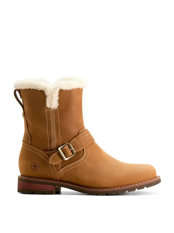 Ariat Women's Savannah Sherpa Waterproof Boots - Carmel Tan Image 1