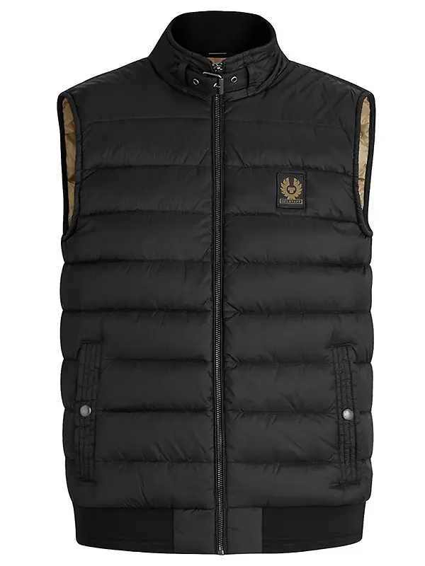 Belstaff Men's Down Filled Nylon Circuit Gilet - Black Image 1