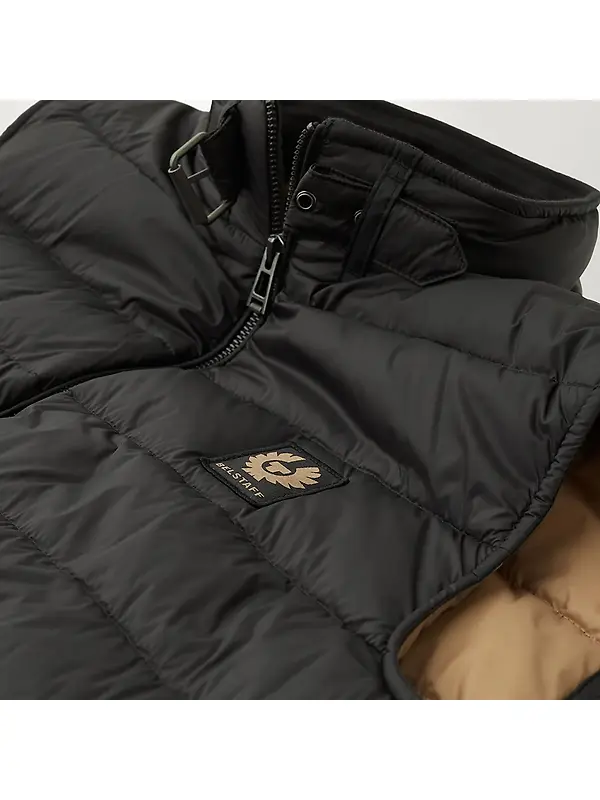 Belstaff Men's Down Filled Nylon Circuit Gilet - Black Image 2