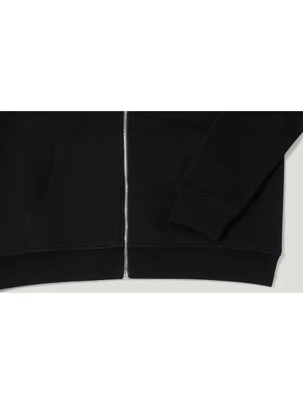 Belstaff Men's Cotton Fleece Belstaff Full Zip Hoodie - Black Image 3