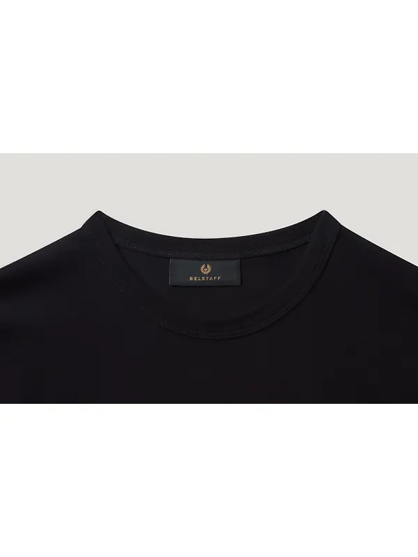 Belstaff Men's Cotton Jersey Bitmap T-Shirt - Black Image 2