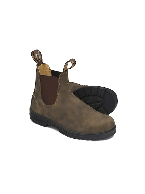 Blundstone 585 Classics Chelsea Boots - Rustic Brown Image 2