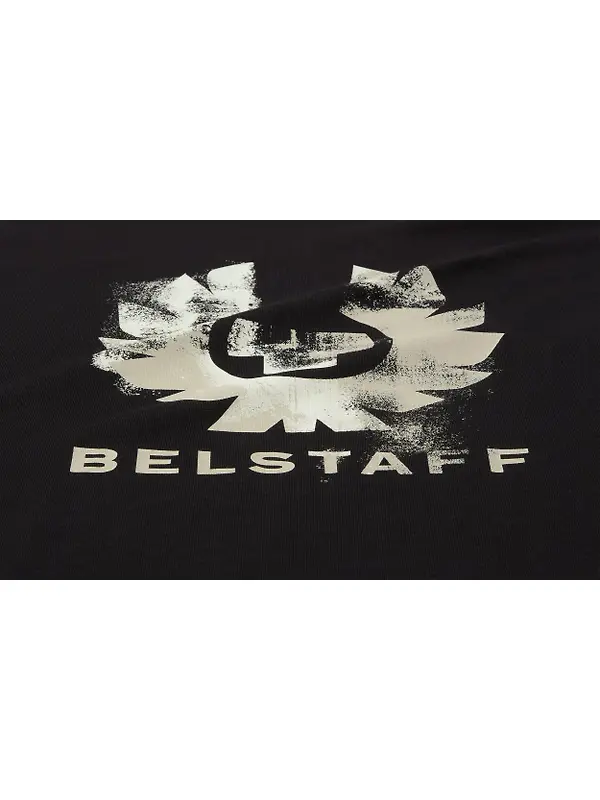 Belstaff Men's Cotton Blur T-Shirt - Black Image 2