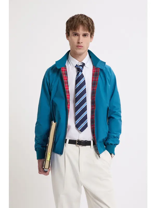 Baracuta Men's G9 Harrington Jacket - Cornish Blue Image 2
