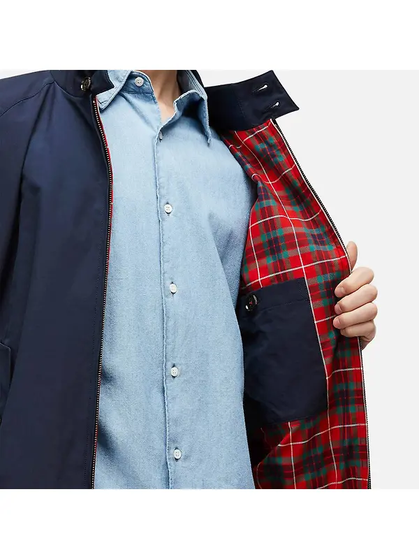 Baracuta Men's G9 Harrington Jacket - Navy Image 5