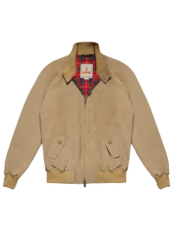 Baracuta Men's G9 Harrington Jacket - Tan Image 1