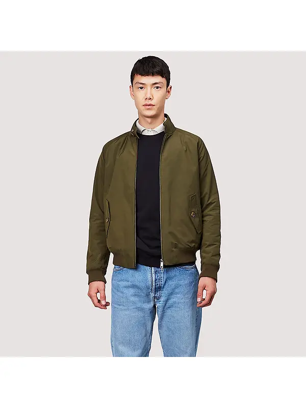 Baracuta Men's G9 Harrington Jacket - Beech Image 3