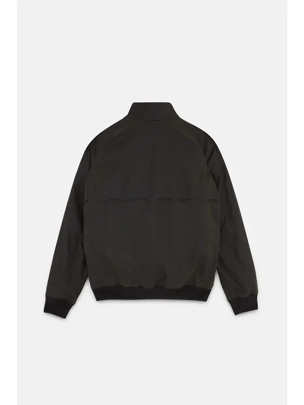 Baracuta Men's G9 Waxed Pocket Jacket - Deep Moss Image 6