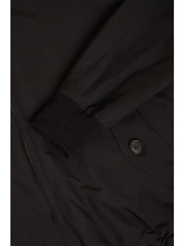Baracuta Men's G9 Baracuta Cloth Harrington Jacket - Black Image 7