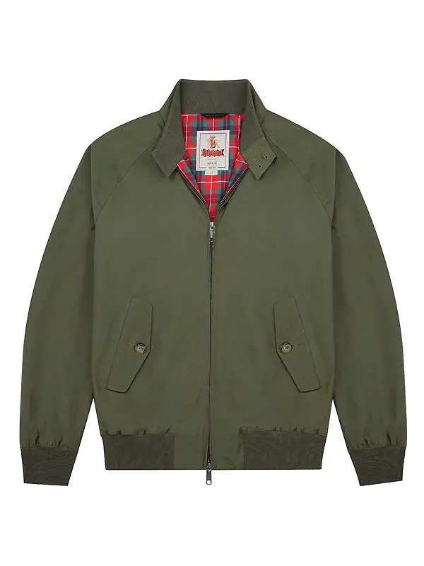 Baracuta Men's G9 Baracuta Cloth Harrington Jacket - Beech Image 1