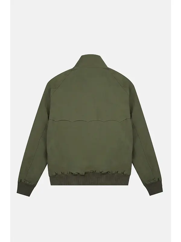 Baracuta Men's G9 Baracuta Cloth Harrington Jacket - Beech Image 7