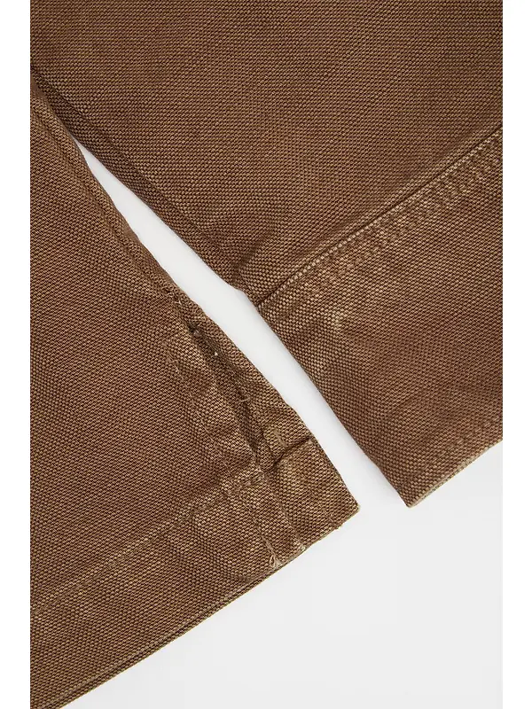 Baracuta Men's Garment-Dyed Canvas Overshirt - Cub Brown Image 7