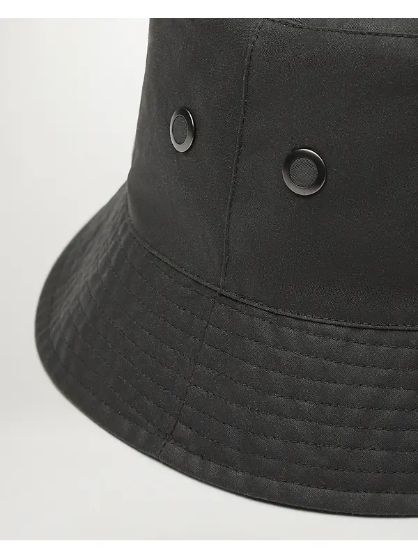 Belstaff Waxed Cotton Phoenix Bucket Hat - Black Image 5