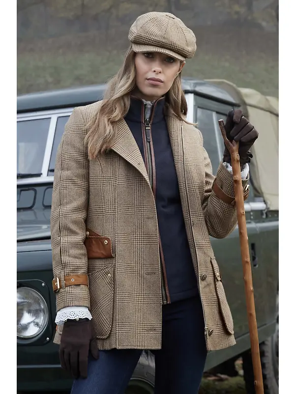 Holland Cooper Baker Boy Cap - Tawny Image 2