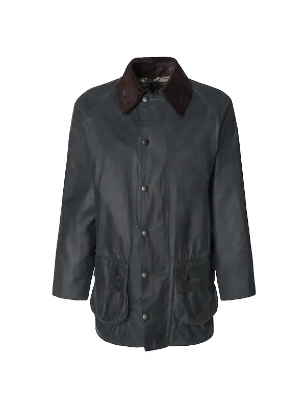 Barbour Men's Beaufort Waxed Jacket - Sage Image 1