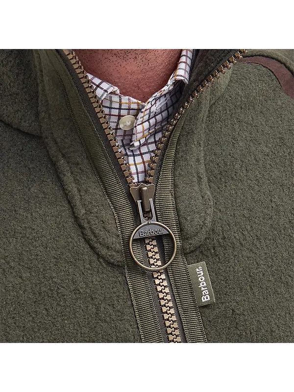 Barbour Men's Langdale Fleece Gilet - Olive Image 6
