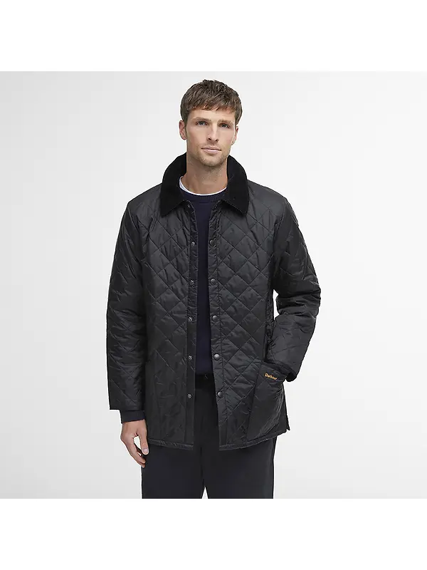 Barbour Men's Liddesdale Quilted Jacket - Black Image 2