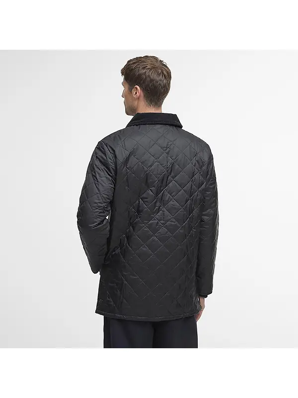 Barbour Men's Liddesdale Quilted Jacket - Black Image 4
