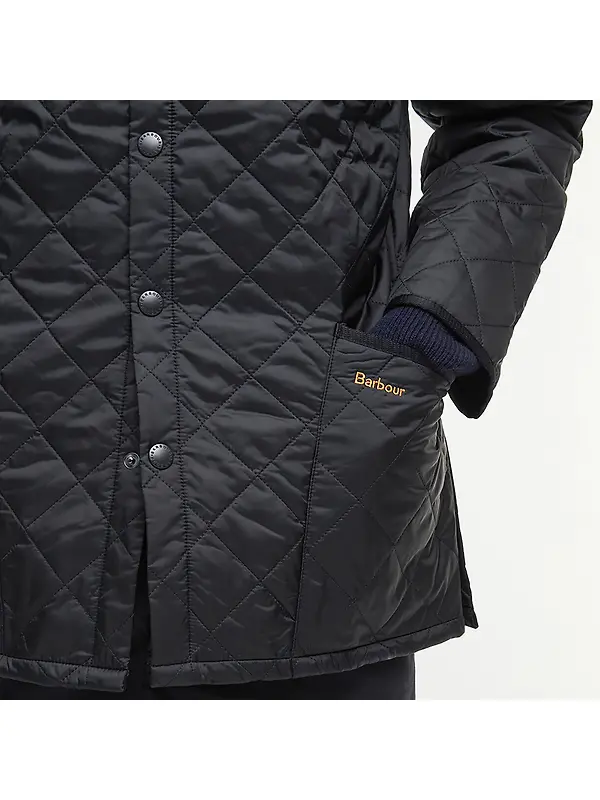 Barbour Men's Liddesdale Quilted Jacket - Black Image 6